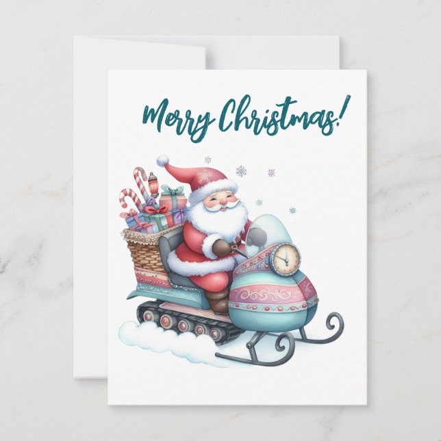 Carte simple pour fêtes annuelles (Devant)