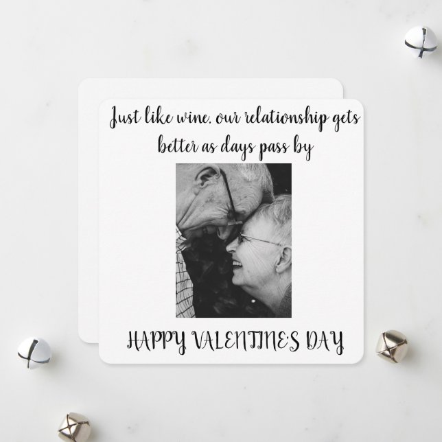 Carte simple pour les fêtes (Devant/Arrière en situation)