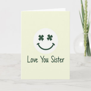 Carte simple pour ma sœur adorée