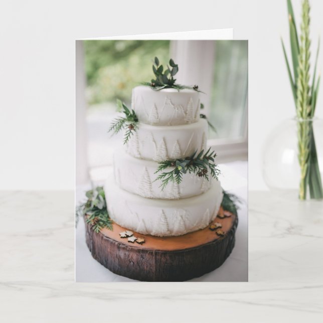 Carte Simple Shabby Chic Lifestyle Salutation Mariage (Devant)