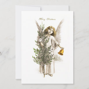 Carte simple: VINTAGE NOËL ANGEL