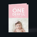 CARTE SIMPLEMENT ONÉRÉ MERVEILLEUX<br><div class="desc">TOUT SIMPLEMENT SOLIDE. MARQUEZ VOS PETITS JOURS SPÉCIAUX AVEC STYLE DANS CE PREMIER CARTE PHOTO D'ANNIVERSAIRE. PARTIE D'UNE COLLECTION.</div>