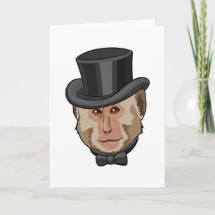 Carte Singe avec Cylindre