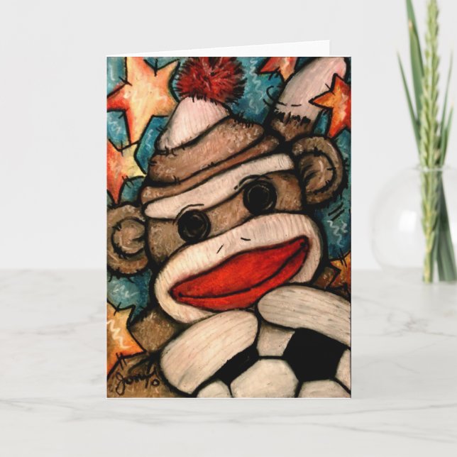 Carte Singe de SOCK-er (Devant)