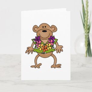Carte Singe tropical de Luau