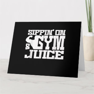 Carte Sippin Sur Gym- Jus - Homme Stylos Entraînement