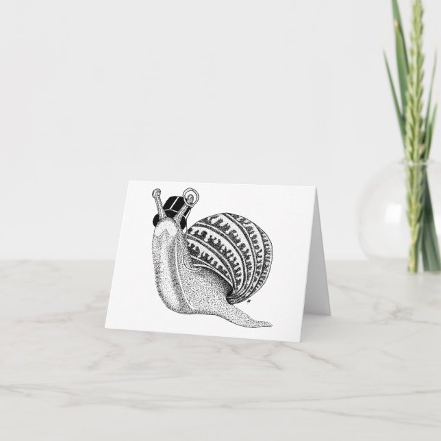 Carte Sir Peter l'escargot (Devant)