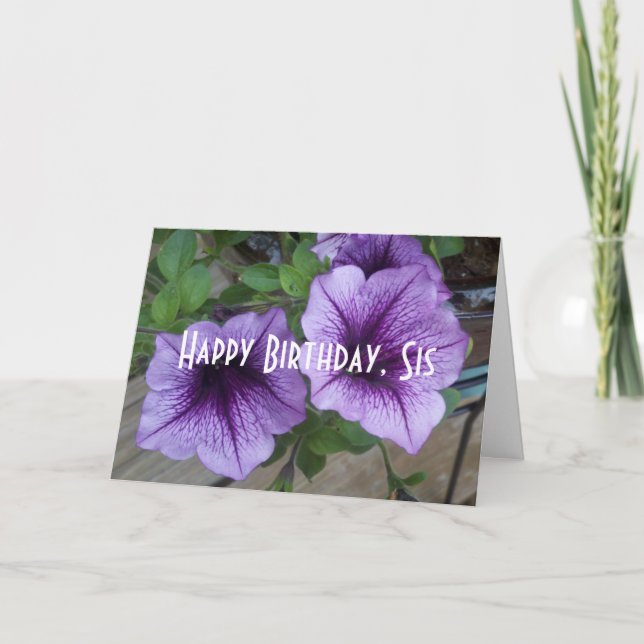 Carte SIS de joyeux anniversaire (Devant)