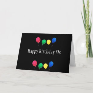 CARTE **SIS** SUR VOTRE "ANNIVERSAIRE" PROFITEZ ET FÊTEZ