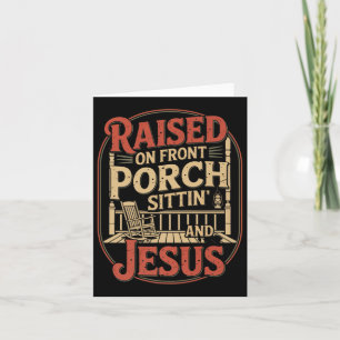 Carte Sittin &amp; Jesus Christian Country S