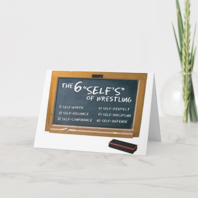 Carte Six principes de la lutte (Devant)