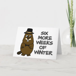 Carte Six semaines supplémentaires d'hiver
