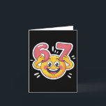 Carte Six Seven 6 7 Émoticon Design De Meme<br><div class="desc">Six Seven 6 7 Émoticon Design De Meme</div>