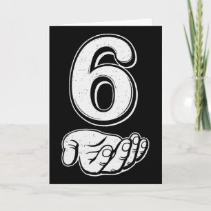 Carte Six Seven 6 7 Mème Génération Alpha Argot 6 7 Main