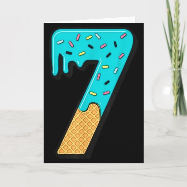 Carte Six Seven Ice Cream 67 Fun Mason Meme Easy Hallowe (Devant)