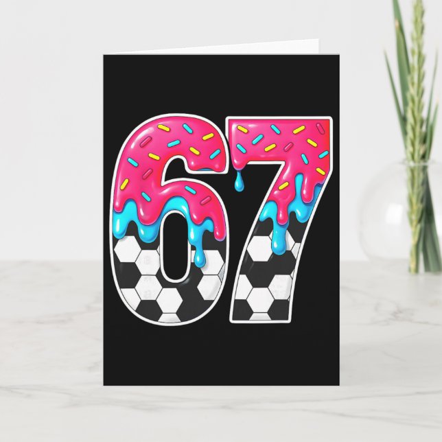 Carte Six Seven Soccer Drip _1  (Devant)