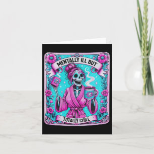 Carte Skeleton Coffee Tarot Card Mental Mll Mais Totale
