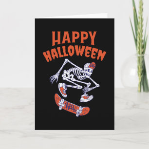 Carte Skeleton Halloween