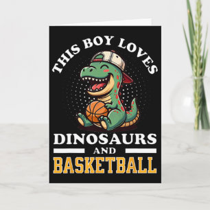 Carte Sketll Dinosaure T Rex Joueur Hommes Enfants Garço