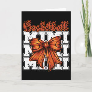 Carte Sketll Mimi Coquette Nœud Sport Grand-mère Fête de