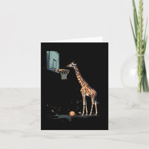 Carte Sketto Giraffe Sketto Hoop Artwork Slam Dunk