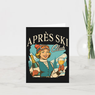 Carte Ski Apres Ski Queen Ski Trip Snow Apres