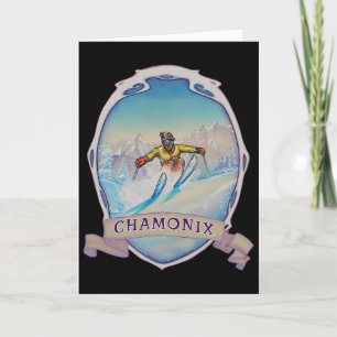 Carte Ski Chamonix, France Vacances de ski de neige vint