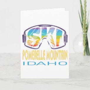 Carte Ski Pomerelle Montagne Idaho Vacances de Ski