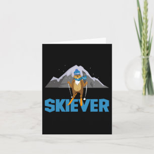 Carte Skiever Ski de fond Sports d'hiver Biathlon