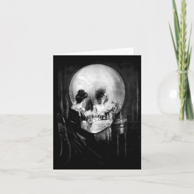 Carte Skull Illusion All is Vanity (Devant)