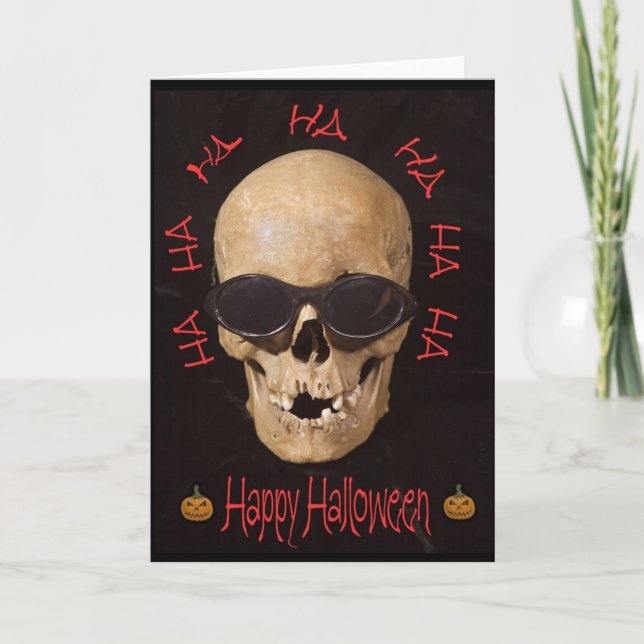 Carte Skulloween (Devant)