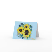 Carte Sky Blue "Sunny Day"
