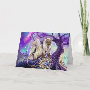 Carte Sky Lion~Cartes de voeux