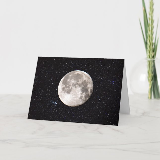 Carte Sky Moon Night Space (Devant)