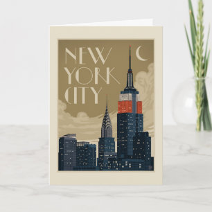 Carte Skyline de New York