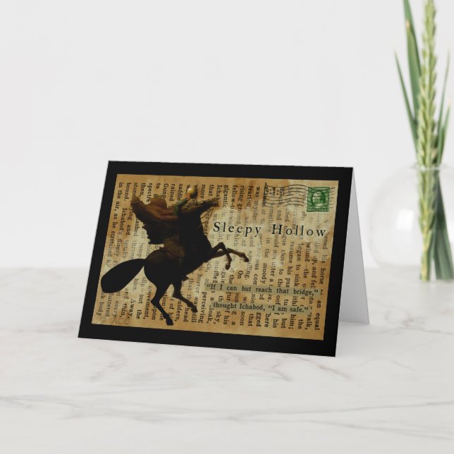 Carte Sleepy Hollow Horseman sans tête 1 (Devant)