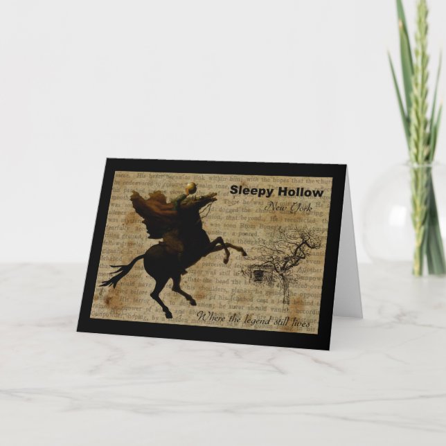 Carte Sleepy Hollow Horseman sans tête 2 (Devant)
