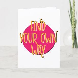 Carte Slogan de récupération de l'anniversaire de votre