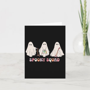 Carte Slp Halloween Gouls Escouade Éffrayante tenue femm