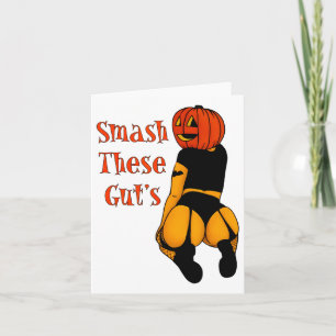 Carte Smash la drôle de blague d'Halloween de ces Citrou