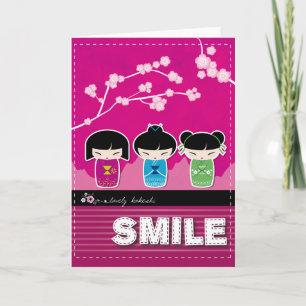 Carte "SMILE" Greeting card