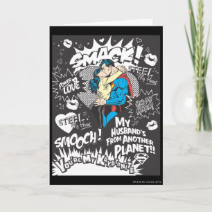 Carte Smooch, Smack - Collage