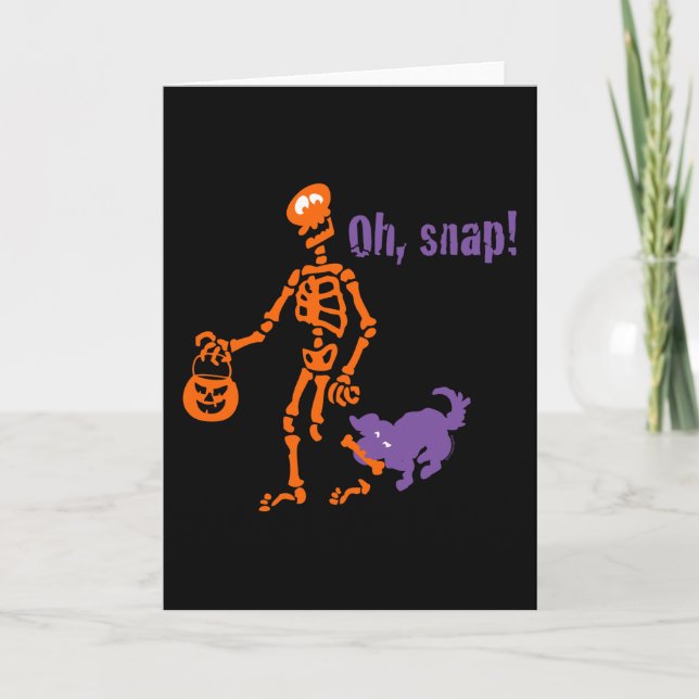 Carte Snap Skeleton (Devant)