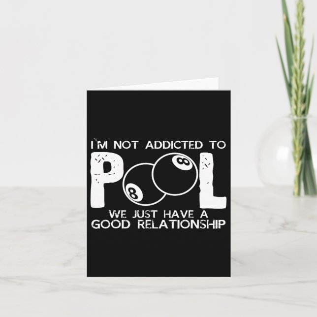 Carte Snooker Billard Table Shot Cue Stick Rack (Devant)