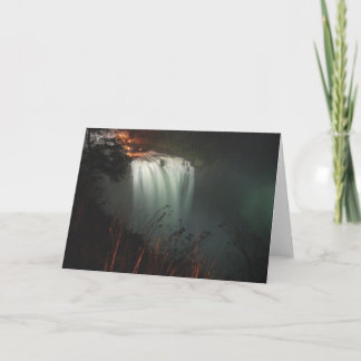 Carte Snoqualmie la nuit