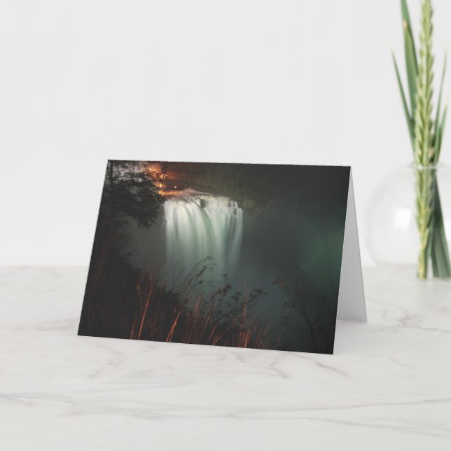 Carte Snoqualmie la nuit (Devant)