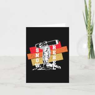 Carte Snow Rebel Snowboard Sports d'hiver Snowboard