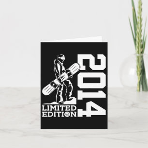 Carte Snowboard 11e anniversaire Snowboard 2014 Snowboar