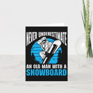 Carte Snowboard Art Hommes Snowboard Winter Cool Snowboa