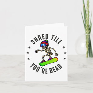 Carte Snowboard Pour Hommes Femmes Garçons Snowboarder S